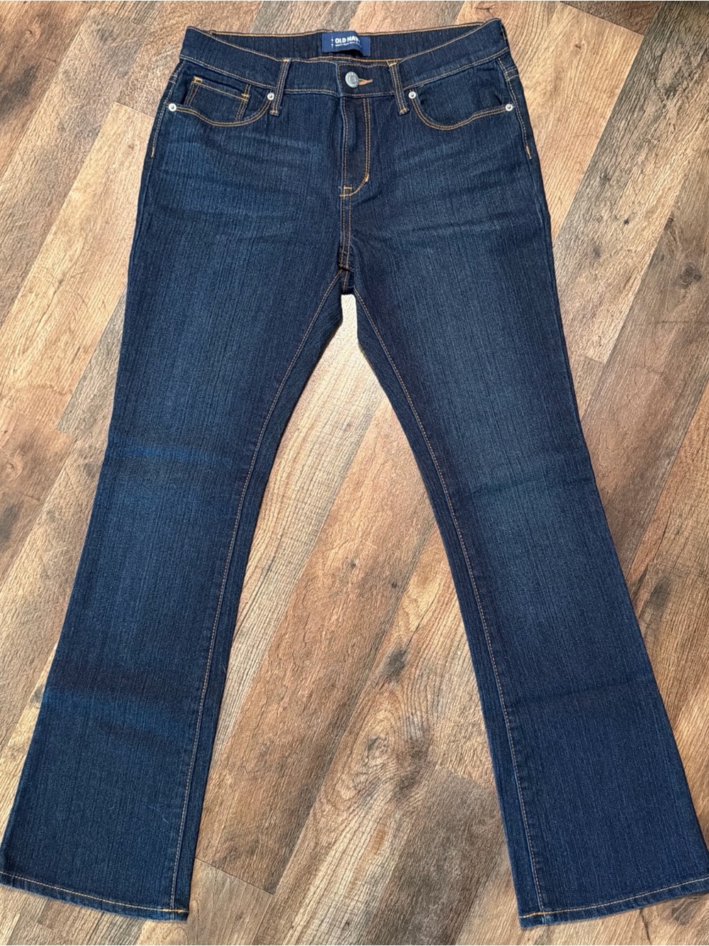 Old Navy Dark Blue Flare Jeans